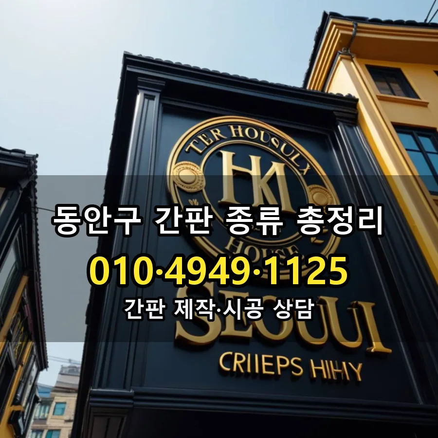 간판 시공 사진